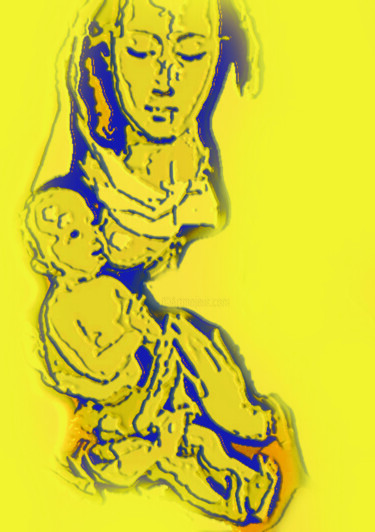Digital Arts titled "Nascimento de Crist…" by Antonio Guimaraes, Original Artwork, 2D Digital Work