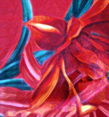 Digital Arts titled "Floral /01" by Antonio Guimaraes, Original Artwork, 2D Digital Work