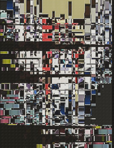 Arte digitale intitolato "Urbanismo Contempor…" da Antonio Guimaraes, Opera d'arte originale, Lavoro digitale 2D
