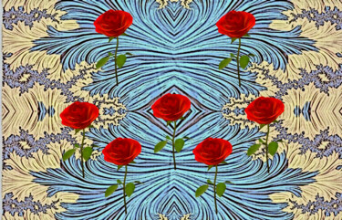 Digital Arts titled "Design Arte Textil…" by Antonio Guimaraes, Original Artwork, 2D Digital Work
