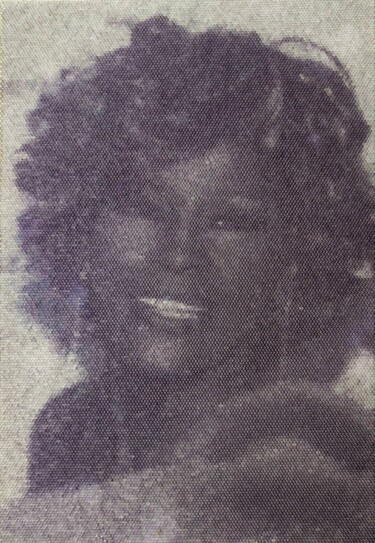 Peinture intitulée "Whitney Houston" par Antonio Kudlapyi, Œuvre d'art originale, Verre