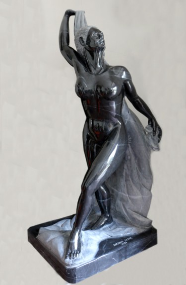 Sculpture titled "venere-nera.jpg" by Antonio Leone, Original Artwork