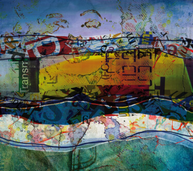 Digitale Kunst mit dem Titel "Alta Marea" von Antonio Lori, Original-Kunstwerk, Andere