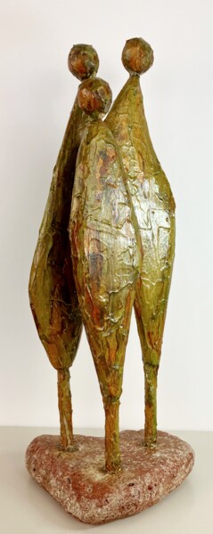 Sculpture titled "composición 34" by Antonio Martinez Ruiz, Original Artwork, Wood