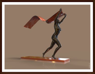 Arte digital titulada "vento e velo" por Antonio Rafanelli, Obra de arte original, Modelado 3D