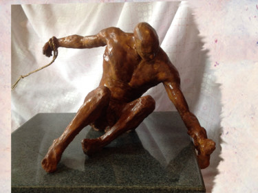 Sculpture intitulée "liberame-1.png" par Antonio Rodriguez Medrano Romo, Œuvre d'art originale, Métaux