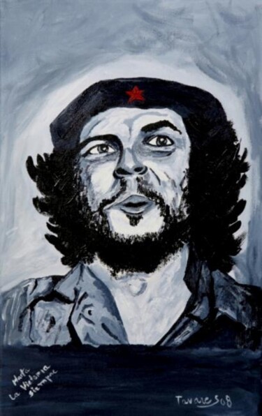 Pintura intitulada "Che" por Antonio Tavares, Obras de arte originais