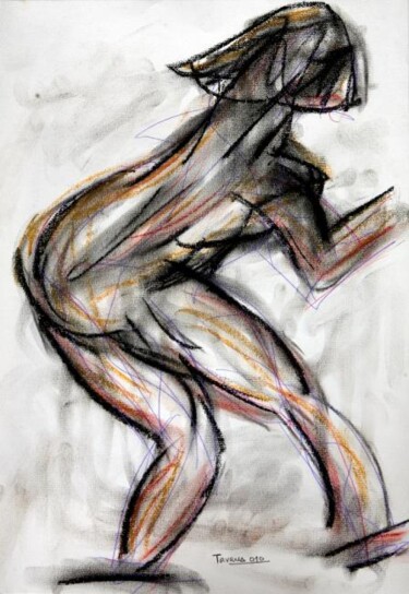 Drawing titled "Mulher" by Antonio Tavares, Original Artwork