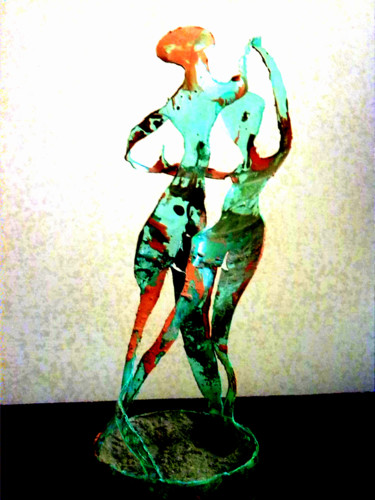 Pittura intitolato "1-sculturapet5.jpg" da A_j, Opera d'arte originale