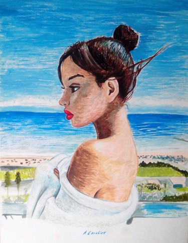 Pintura titulada "Beauté" por Tony, Obra de arte original, Acrílico