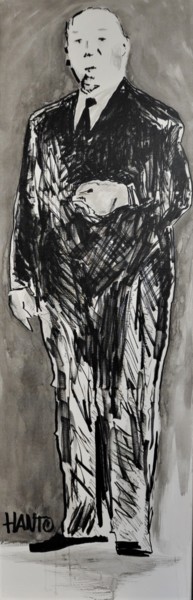 Drawing titled "Hitch" by Hanto, Original Artwork, Marker