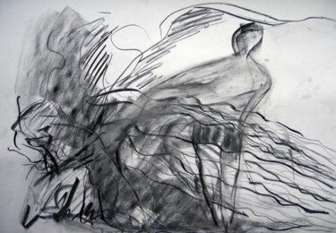 Рисунок под названием "Swimming Heracles" - Antoon Diepstraten, Подлинное произведение искусства