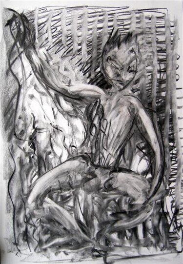 Drawing titled "Forest Creature" by Antoon Diepstraten, Original Artwork, Other