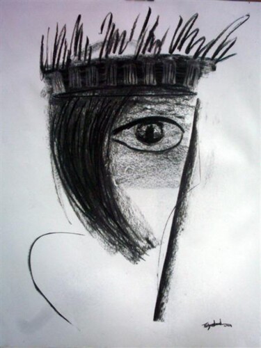 Drawing titled "ancientroyalty" by Antoon Diepstraten, Original Artwork