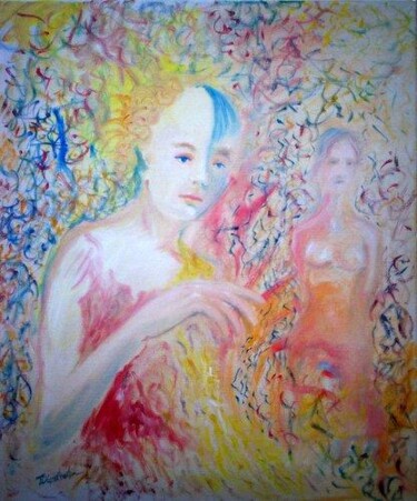 Painting titled "Meet you in Praha" by Antoon Diepstraten, Original Artwork