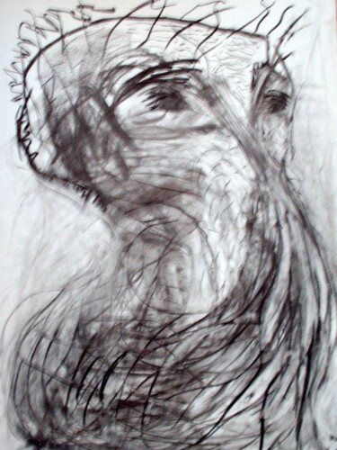 Рисунок под названием "Elephant Man" - Antoon Diepstraten, Подлинное произведение искусства, Другой