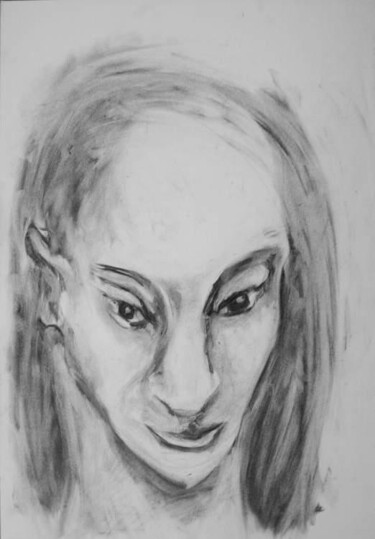 Drawing titled "Head" by Antoon Diepstraten, Original Artwork, Other