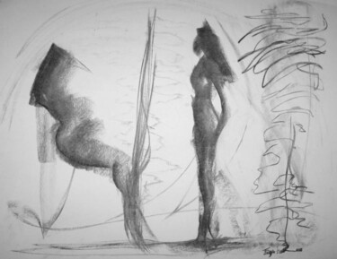 Рисунок под названием "What's it like to b…" - Antoon Diepstraten, Подлинное произведение искусства, Другой