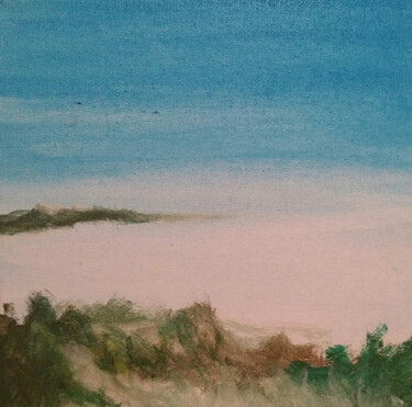 Painting titled "Dunes" by Antoon Diepstraten, Original Artwork, Acrylic