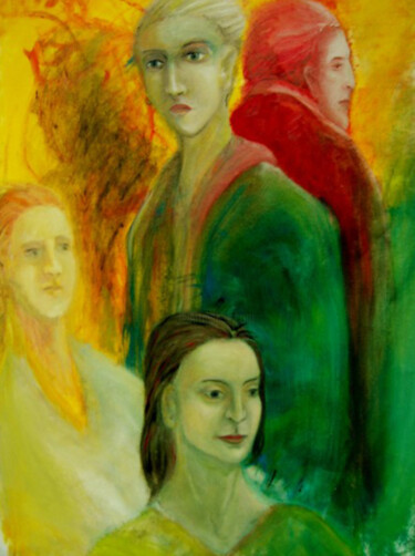 Картина под названием "Second Painting" - Antoon Diepstraten, Подлинное произведение искусства, Масло