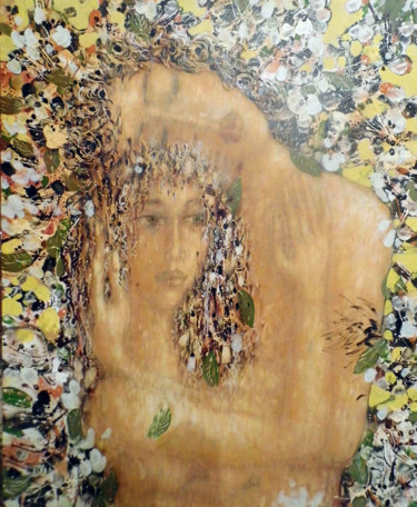 Картина под названием "Нежность" - Victor Anufriev, Подлинное произведение искусства, Масло