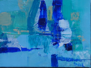 Malarstwo zatytułowany „blue ocean” autorstwa Anna Sadzik, Oryginalna praca