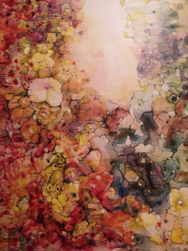 Painting titled "Acrylic on Linen Ca…" by Anushko, Original Artwork, Acrylic
