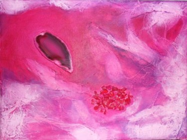 Painting titled "Tendresse" by Anval, Original Artwork, Oil