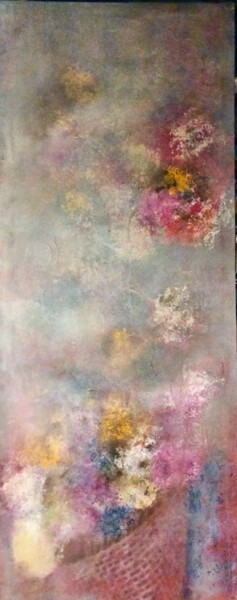 Pittura intitolato "Bouquet" da Any, Opera d'arte originale, Acrilico