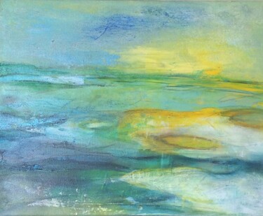 Pittura intitolato "Ocean" da Any, Opera d'arte originale, Acrilico