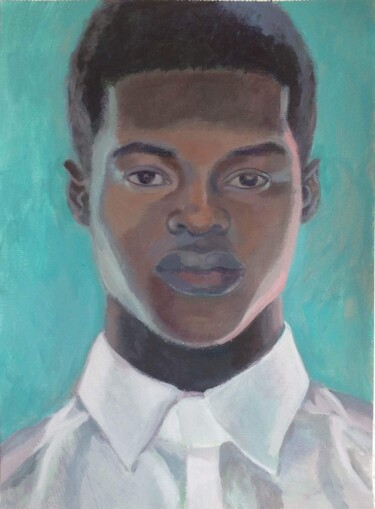 Painting titled "Youth" by Anyck Alvarez Kerloch, Original Artwork, Acrylic