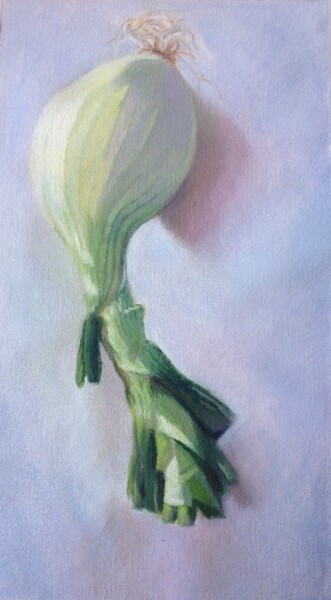 Painting titled "Onion" by Anyck Alvarez Kerloch, Original Artwork, Acrylic