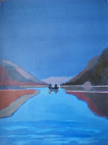 Malarstwo zatytułowany „Canada II” autorstwa Anyck Alvarez Kerloch, Oryginalna praca, Akryl