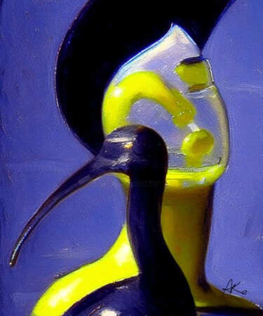 Цифровое искусство под названием "3 plastic yin" - Анжелика Кондрационова, Подлинное произведение искусства, Изображение, сг…