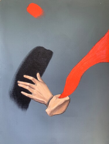 Картина под названием "Everything is in yo…" - Anzhelika Klimina, Подлинное произведение искусства, Акрил