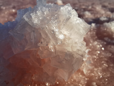 Photographie intitulée "Cristaux de Sel 44" par Aonaka, Œuvre d'art originale, Photographie numérique