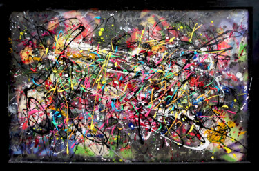 Malerei mit dem Titel "SPRING HARD DAY NIG…" von Aperato, Original-Kunstwerk, Acryl Auf Plexiglas montiert