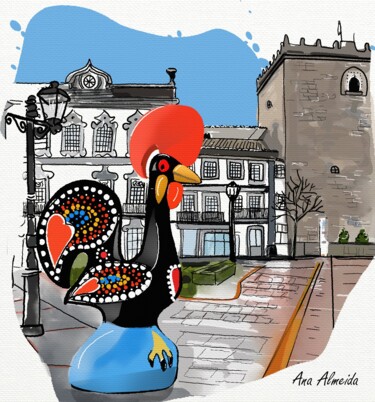 "Barcelos - portugal" başlıklı Dijital Sanat Ana Almeida tarafından, Orijinal sanat, Dijital Resim