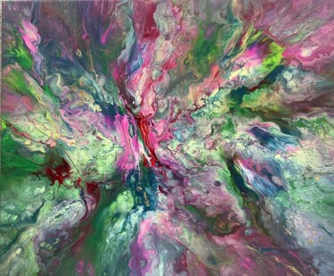Картина под названием "Dream place" - Αφροδιτη Ζαμπετακη, Подлинное произведение искусства, Акрил