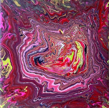 Картина под названием "Swirl" - Αφροδιτη Ζαμπετακη, Подлинное произведение искусства, Акрил