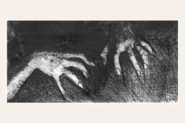 Рисунок под названием "Les araignées" - Alexandre Podgorny, Подлинное произведение искусства