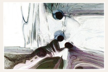 Schilderij getiteld "Éléphant de mer" door Alexandre Podgorny, Origineel Kunstwerk