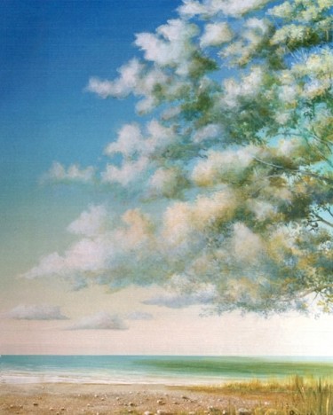 Pintura intitulada "Cycle de l’eau,  de…" por Applestrophe, Obras de arte originais, Óleo