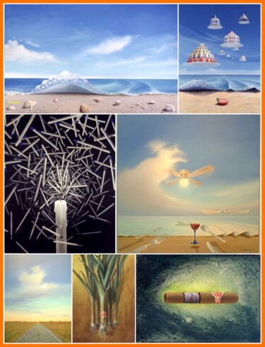 Фотография под названием "Miami Beach 23 Phot…" - Applestrophe, Подлинное произведение искусства, Манипулированная фотография