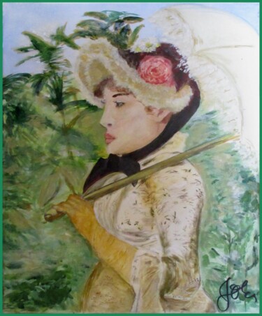 Painting titled "Rebelle l'impressio…" by Applestrophe, Original Artwork, Acrylic