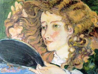 Pittura intitolato "Mitzi CZASNY : 4 ta…" da Applestrophe, Opera d'arte originale, Acrilico