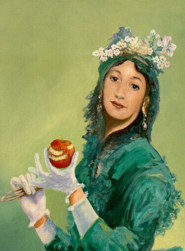 Malerei mit dem Titel "Grand tableau Chris…" von Applestrophe, Original-Kunstwerk, Acryl