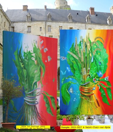 Photography titled "2012 Château ROCHE-…" by Applestrophe, Original Artwork, Acrylic