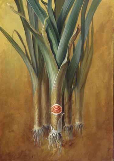 Pintura titulada "Union Planters Bank" por Applestrophe, Obra de arte original, Acrílico