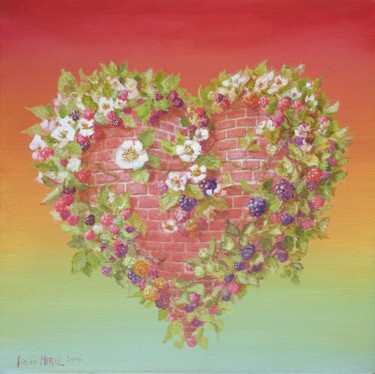 Peinture intitulée "Liberté, Amour prot…" par Applestrophe, Œuvre d'art originale, Acrylique